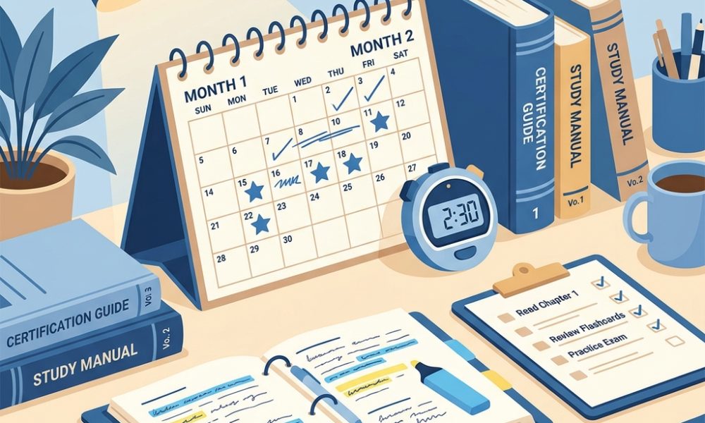 How Long Should You Study for a Certification Exam - timeline guide
