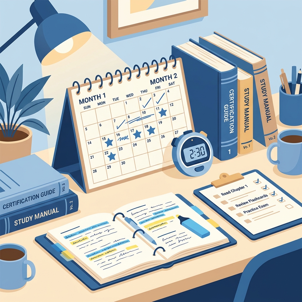How Long Should You Study for a Certification Exam - timeline guide