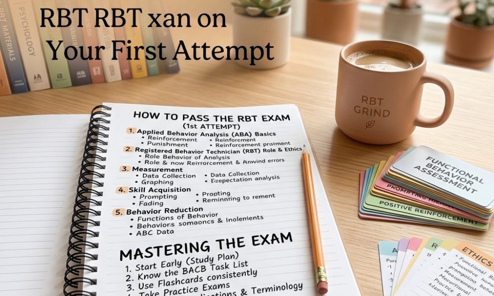 How to Pass the RBT Exam on Your First Attempt u2014 complete study guide with tables and schedule