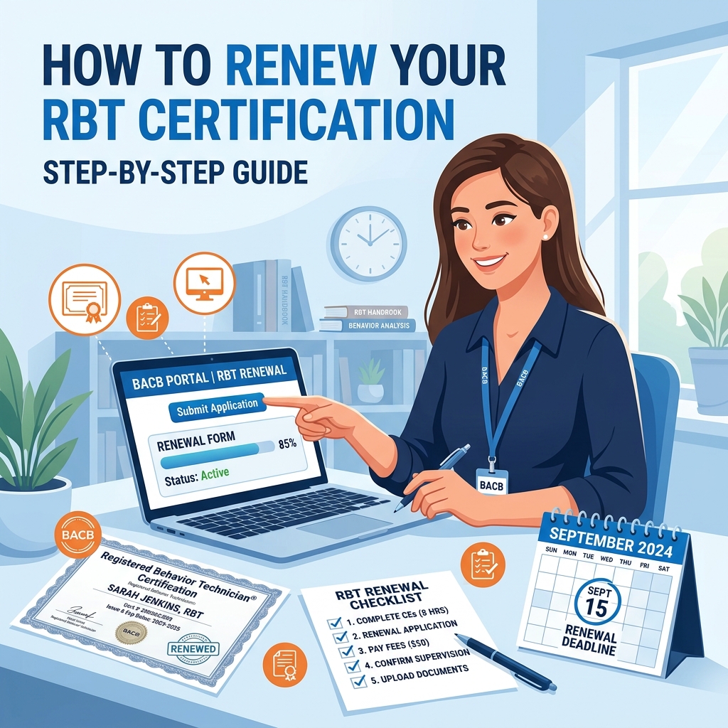 How to Renew Your RBT Certification - step-by-step guide with timeline and checklist
